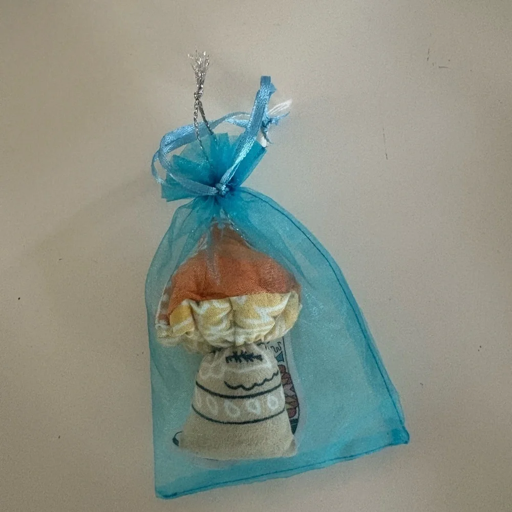 NWT Free People Psychic Outlaw Bandana Shroom Ornament
